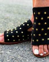 Hand Studded Mule