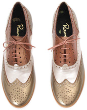 The Trio Oxfords, Bronze, Gold, & White nacré