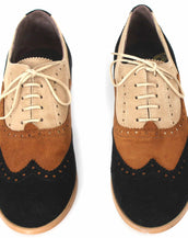 The Trio Oxfords, Black, Havana brown, & Beige