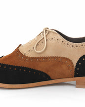 The Trio Oxfords, Black, Havana brown, & Beige