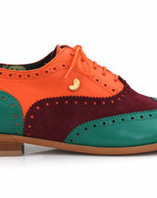 The Trio Oxfords, Green, Orange, & Purple