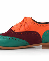 The Trio Oxfords, Green, Orange, & Purple