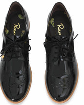 Ramé Signature oxfords, Patent Black