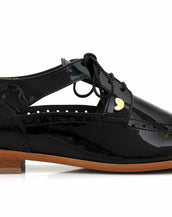 Ramé Signature oxfords, Patent Black