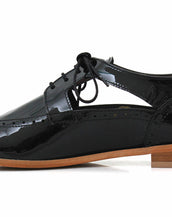 Ramé Signature oxfords, Patent Black