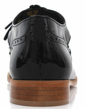 Ramé Signature oxfords, Patent Black