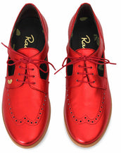 Ramé Signature Oxfords, Hot metallic red