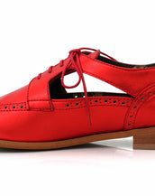 Ramé Signature Oxfords, Hot metallic red