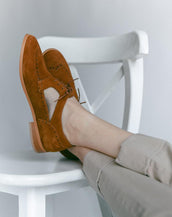 Ramé Signature Oxfords, Havana brown